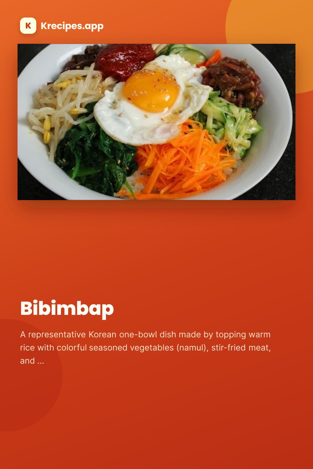 Bibimbap y Bibimbap en cuenco de piedra (Dolsot)